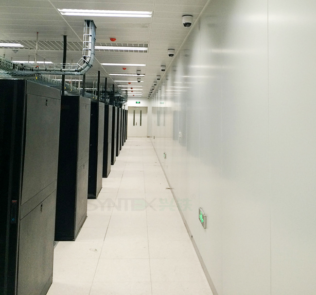 成都興鐵與達(dá)州工商銀行合作案例 銀行數(shù)據(jù)中心機(jī)房專用墻板